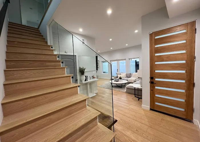 Newly Constructed 2 Bedroom By La Cienega Plaza With Parking, Modern Kitchen, Washer Dryer And Very Central To Attractions